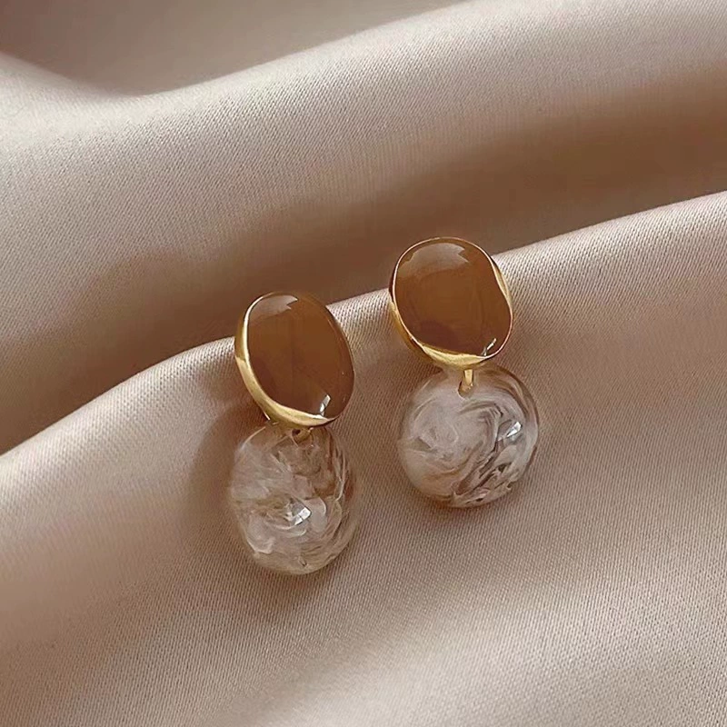 Серебряная игла, высококачественные ретро серьги, серебро 925 образец, стиль высокого качества, французский ретро стиль, опт