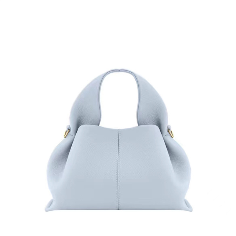 Polene 餃子クラウドバッグ女性の 2025 新しいフランスフレンチニッチデザインハンドバッグクロスボーダー本革バッグ