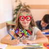 Decorations for kindergarten, glasses, funny props suitable for photo sessions