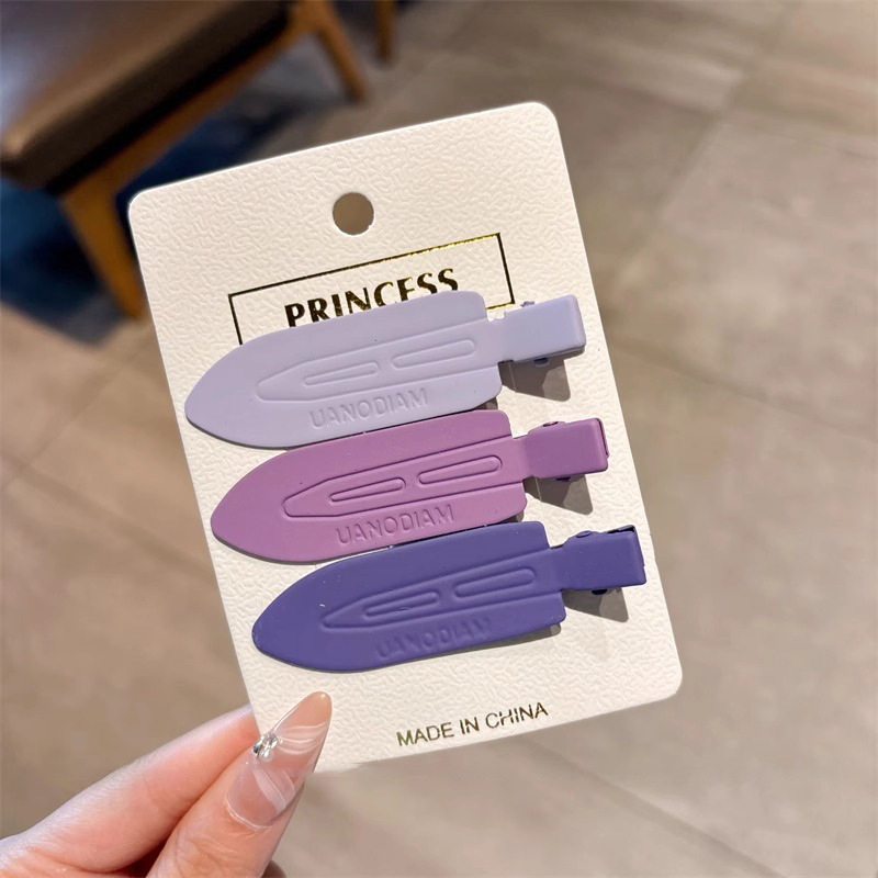 Pin de cabello para mujeres 2025 nuevo pin de cabello lateral frontal frontal frisa pin de cabello sin marcas de maquillaje pin de cabello pin de boca de pato adornamiento