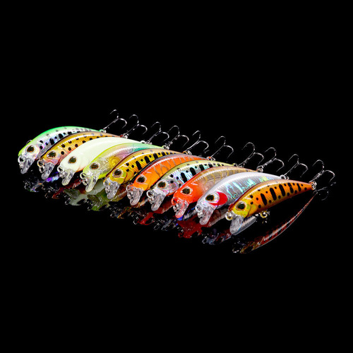 Minnow Creek Gloria fishing bait 5cm 5g micro-object long-range luminous submersible Xiaomiluo trembling slow sinking dead fly fake bait