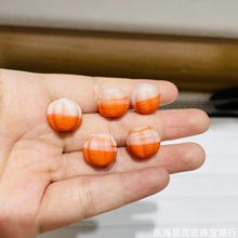 DIY饰品配件 古法老琉璃南瓜珠散珠文玩配饰南瓜琉璃散珠手链手串