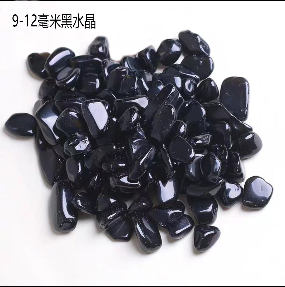 9-12mm black crystal 0.5kg