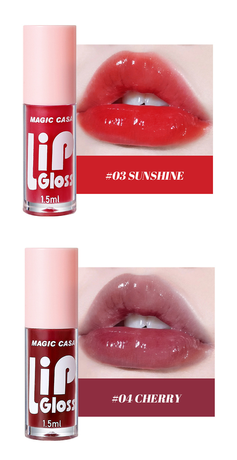 MAGIC CASA Cross-border Six-Piece Set of Water Light Jelly Lip Care Oil and Lip Lotion undefined