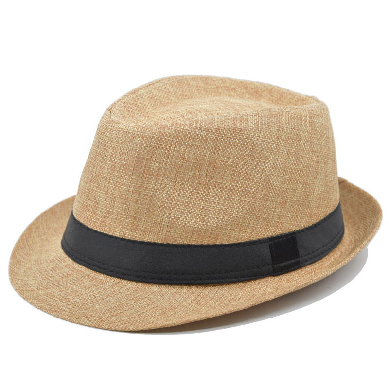 Unisex Modern Style Classic Style Geometric Curved Eaves Sun Hat Fedora Hat display picture 7