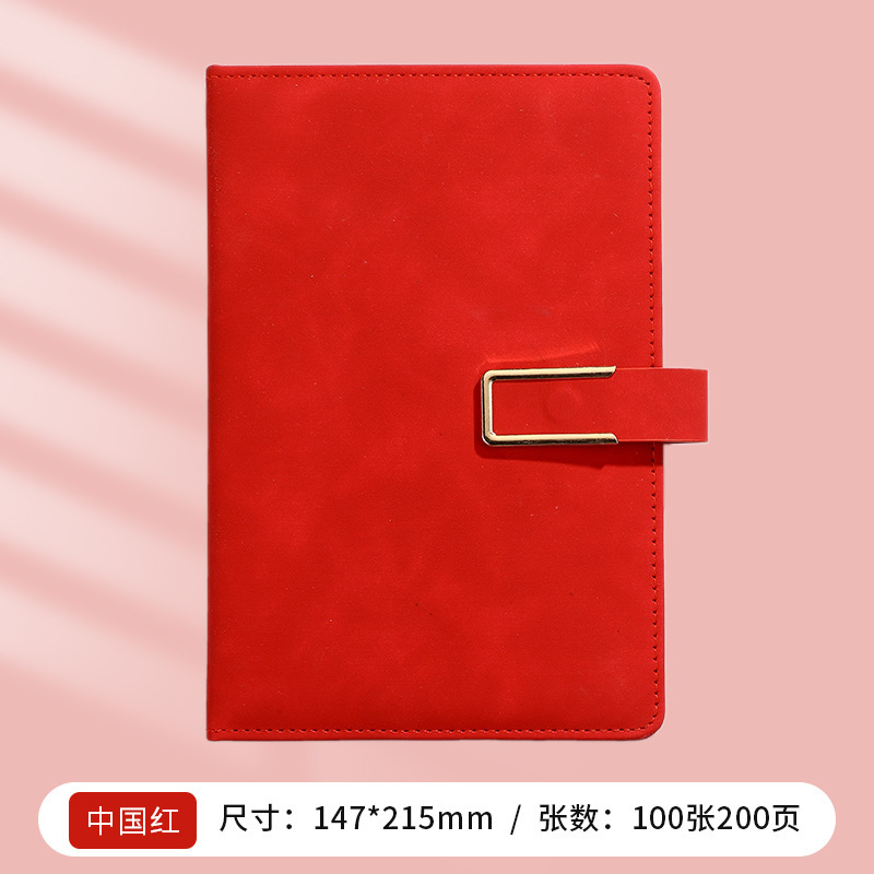 a5 ノートブックビジネス会議バックルメモ帳ギフトボックスセット厚みのあるオフィスノートブックは企業ロゴでカスタマイズできます|undefined