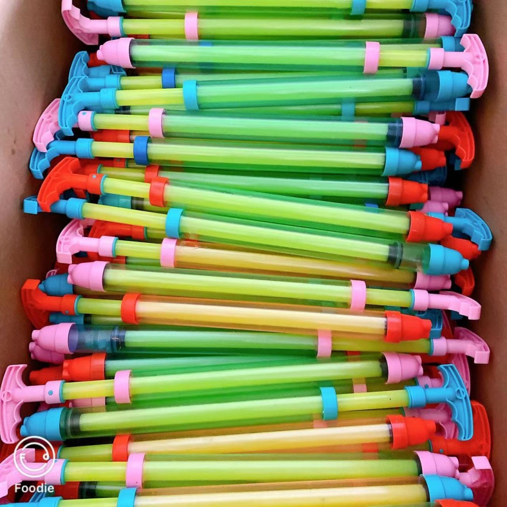Pistola de agua de juguete para niños pistola de pulverización de agua extraíble agua a la deriva parada de bombeo de agua Juguetes De Agua pistola de pulverización de agua de doble orificio pistola de pulverización de agua