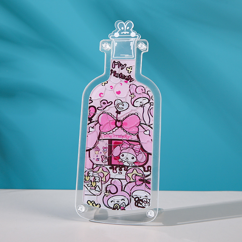 Puzzle acrílico personalizado con botellas enmarcadas, gatos, conejos, cerdos, patos, perros, dibujos animados, puzzle al por mayor