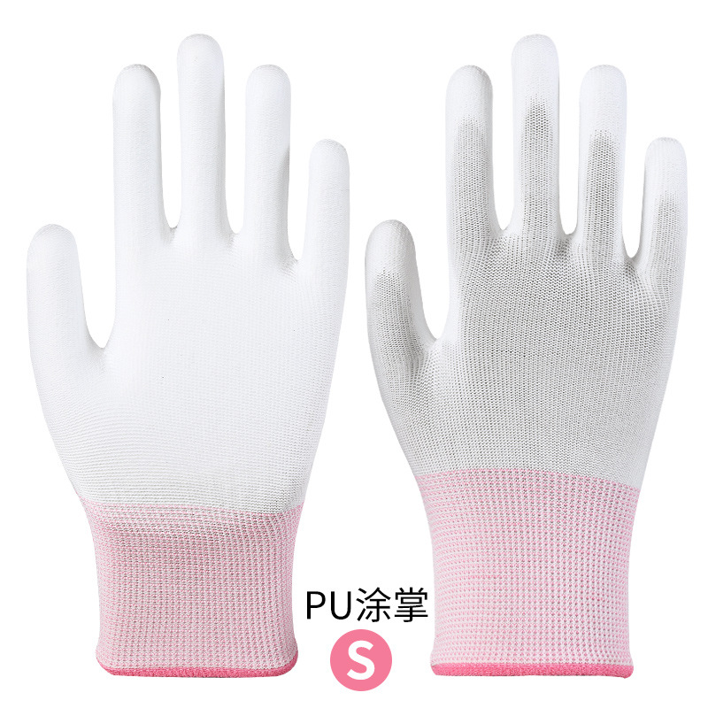 S 사이즈 핑크 손목 코팅 손바닥 (두꺼운 23g)