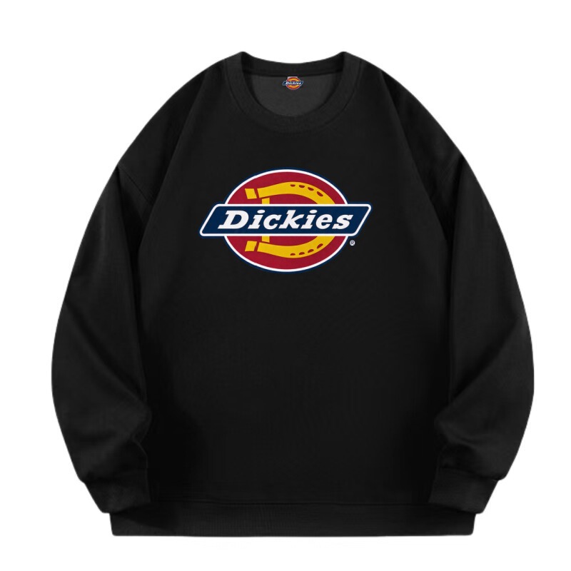 Cross-border Dickies men's Harrison Logo printed sweatshirt, heavyweight cotton, new autumn/winter style Cross-border Dickies men's Harrison Logo printed sweatshirt, heavyweight cotton, new autumn/winter style