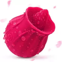 Вибратор Niannu Jiao Rose OmysKy, облизывающий и сосущий язык, вибрирующий взрослый, заводской массажер с доставкой встречает