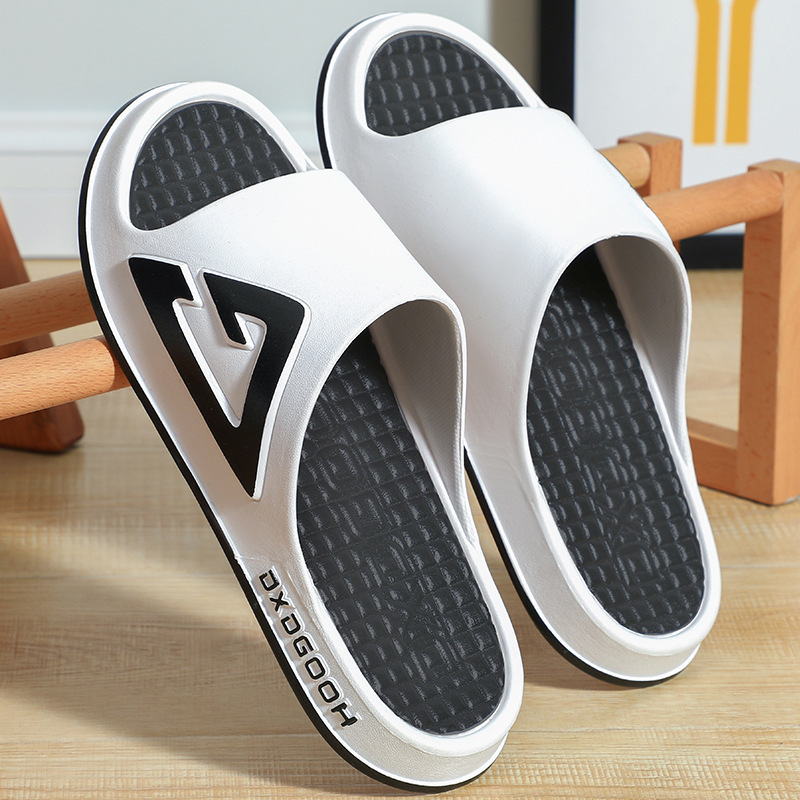 Slippers for Men's Home Summer Non-Slip Non-Stinky Feet Indoor Breathable Eva Wear-Resistant Sports Slippers for Men
