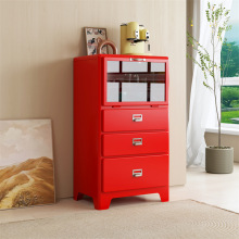 DULTON玄关柜餐边柜咖啡机柜杯子收纳柜斗柜抽屉柜不锈钢台面橱柜