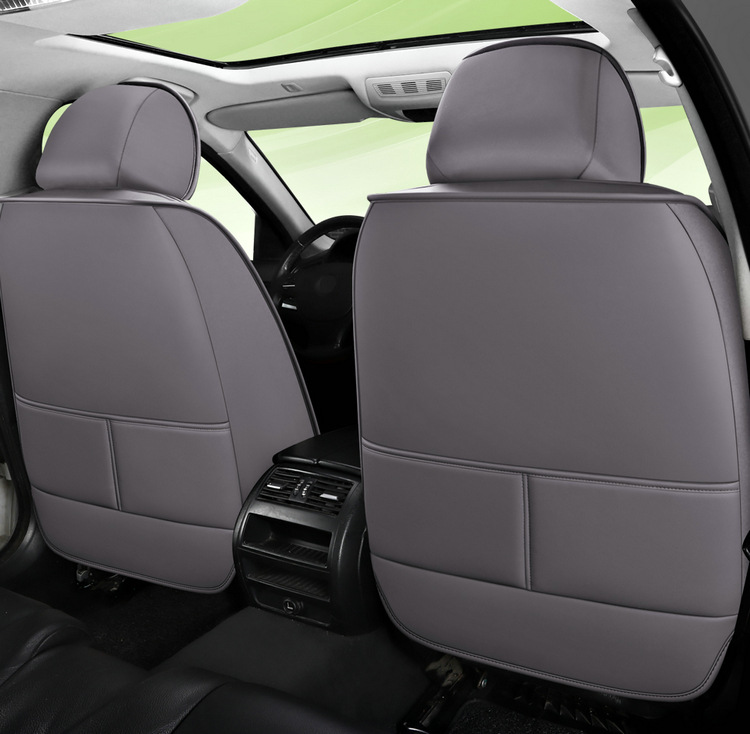 Cross-Border Foreign Trade Car Seat Cushion Leather Material Cover Four-Season Universal Car Seat Cushion Chair Cover Perforated Breathable Seat Cover