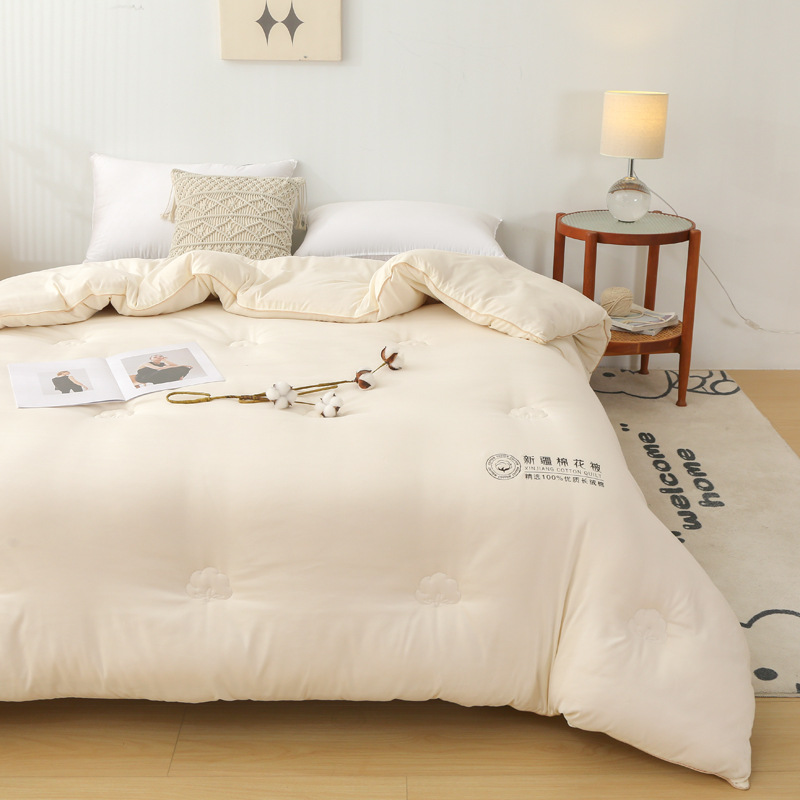 新疆純棉花被子冬被芯加厚保暖全棉絮宿舍學生單人春秋被四季棉被