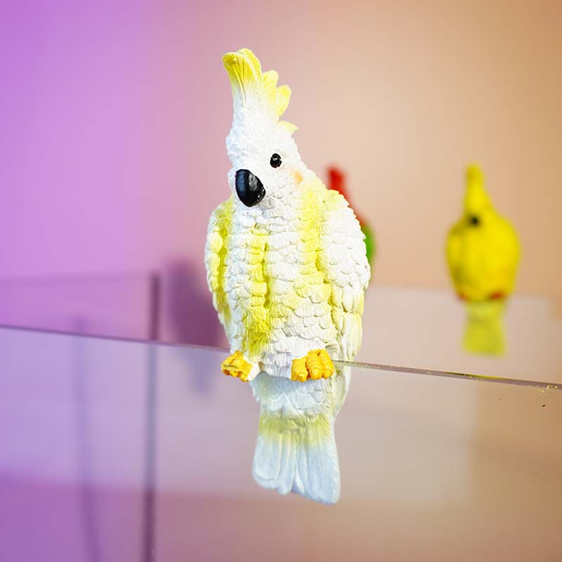 Juego de moda PVC lado del cilindro colgando adornos acuario escritorio creativo lindo animal decorativo artesanía colgante