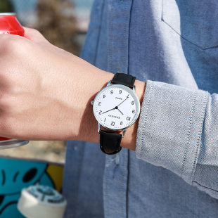 Simple Digital Exam Student Watch Couples Men's Watch Men's Watch Woman Watch Woman Belt