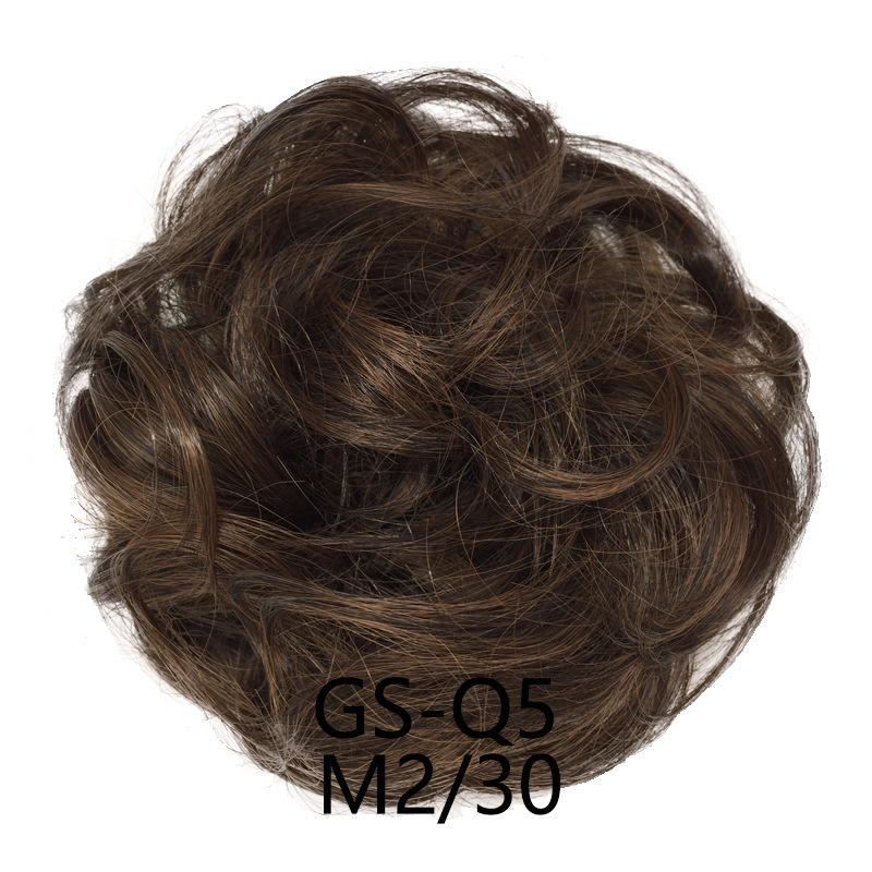 Europa y los Estados Unidos pelucas anillo de pelo de bolas cabeza cuerda elástica peludo natural peludo peludo transfronterizo