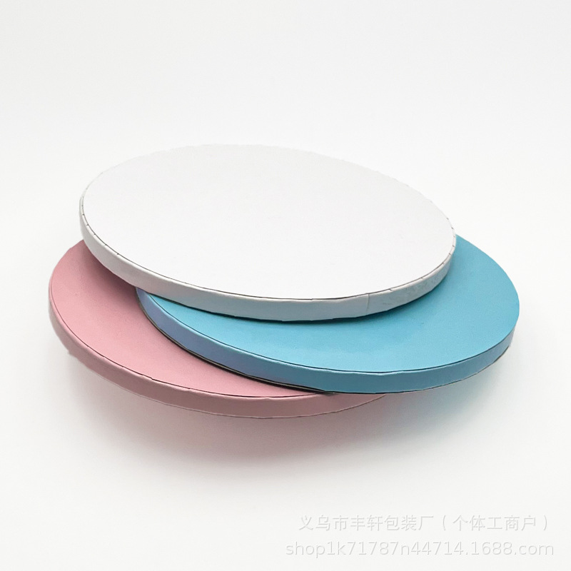 Inventario transfronterizo especial de pastel de papel antiadherente 18 pulgadas placa de pastel blanco panal de panal fábrica de pastel de panal