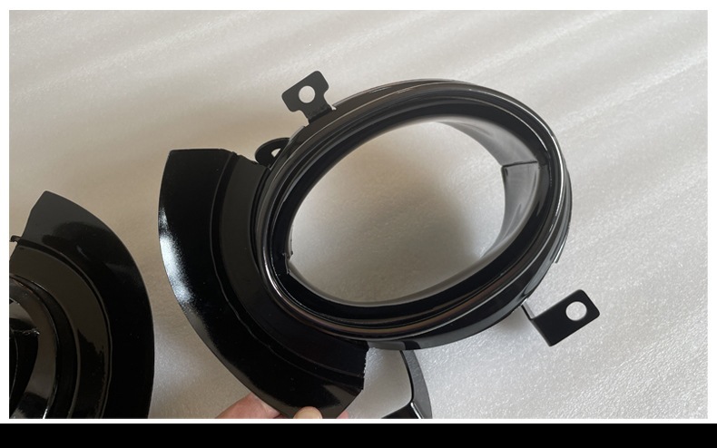 Suitable for Porsche 911 Tailpipe Carrera Modified Exhaust Pipe New 992 Black Tailpipe