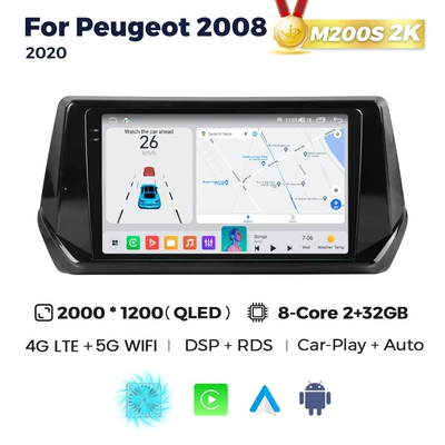 DVD Navigation, 2020 Peugeot 2008 modified - m200s-2k-232-octa-core-all-netcom