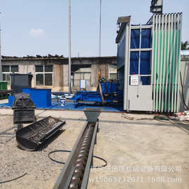 新型三缸套袋打包机 整玉米芯粉碎机压块机 秸秆压缩装袋机图片