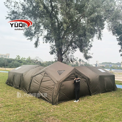 Modular outdoor camping luxury inflatable tent camp restaurant free combination rainproof installation free tent wholesale (Avtomobil dam çadırları) - combination-tent-oxford-cloth-2-12-people
