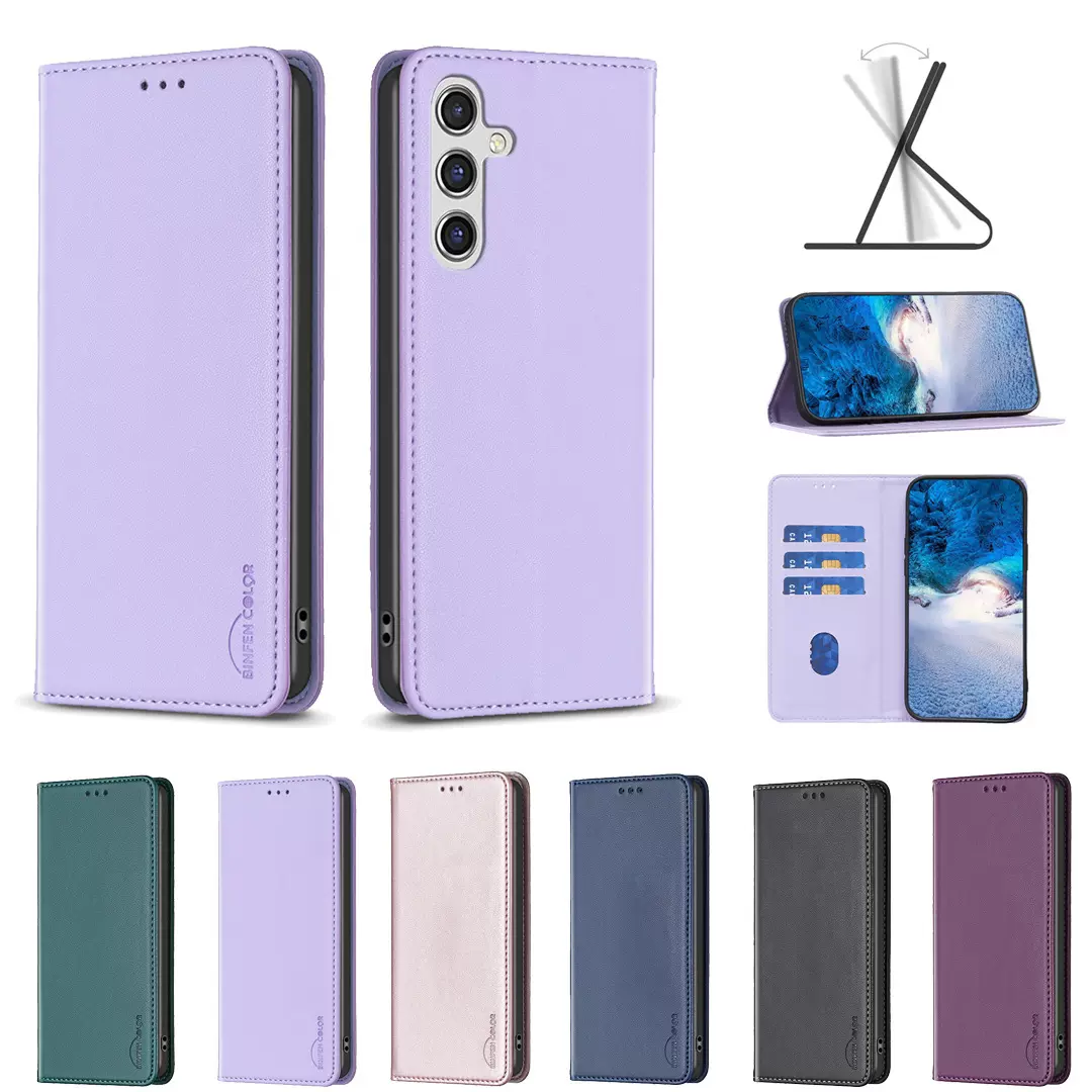 适用红米NOTE14保护套14C手机皮套红米A3翻盖钱包款小米手机壳