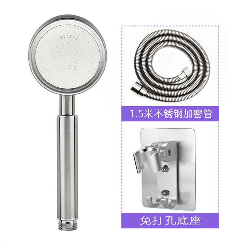北欧sus304ステンレス増圧シャワーヘッド給湯器加圧シャワーヘッド|undefined