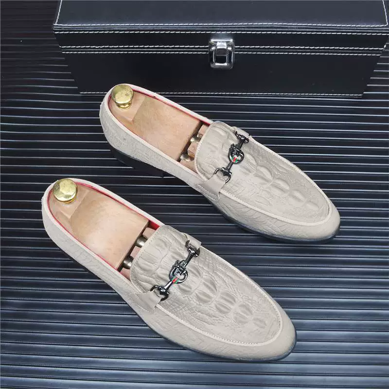 Молодежный тренд мужская педаль модная дышащая бобовая обувь британский стиль острый повседневная мужская обувь корейская универсальная