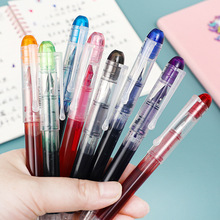 彩色直液式一次性钢笔学生新款免换墨囊练习钢笔创意彩签字开学季