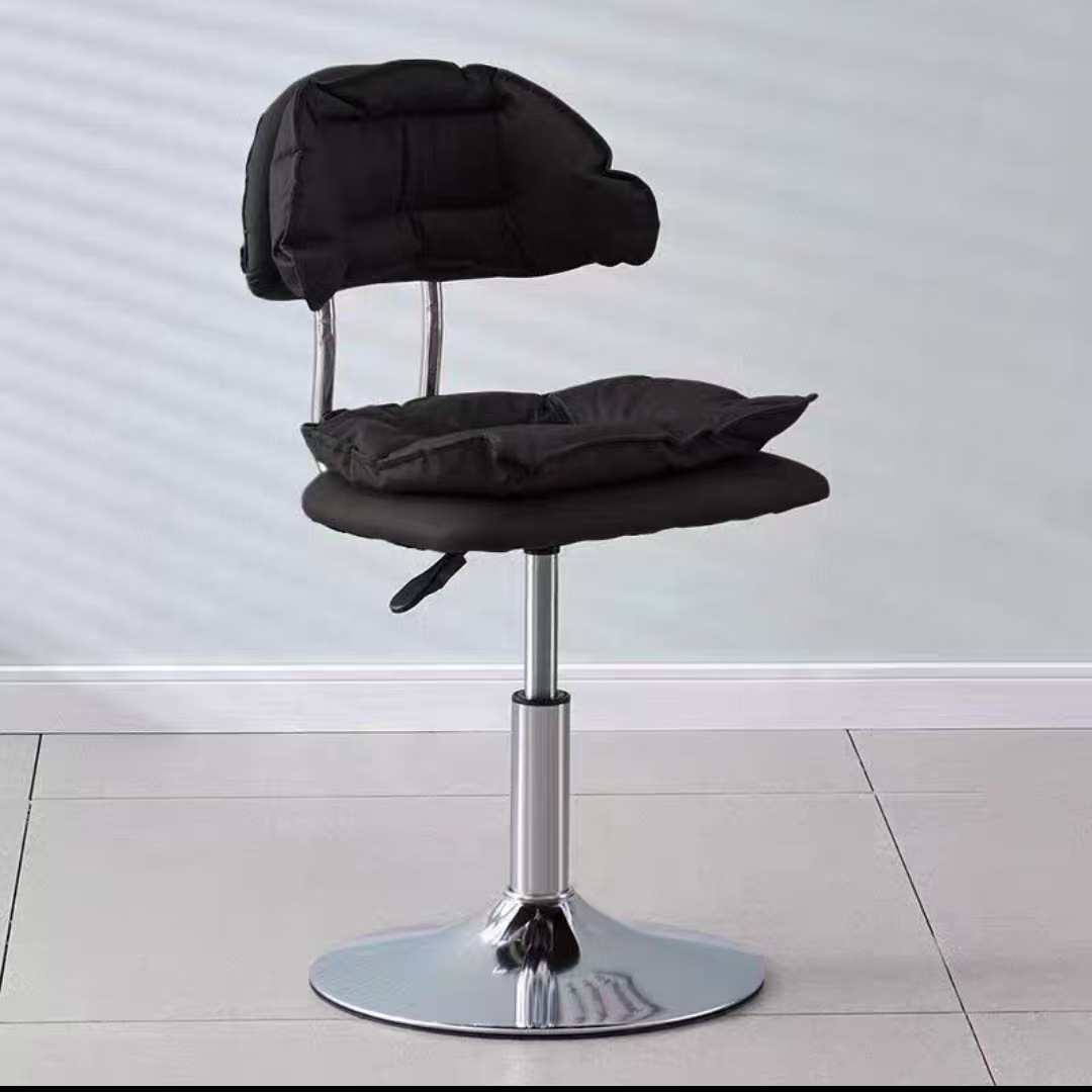 Sillas de bar, sillas elevadoras, taburetes altos, taburetes de cajero, bar de belleza moderna y minimalista, sillas altas, sillas de bar domésticas