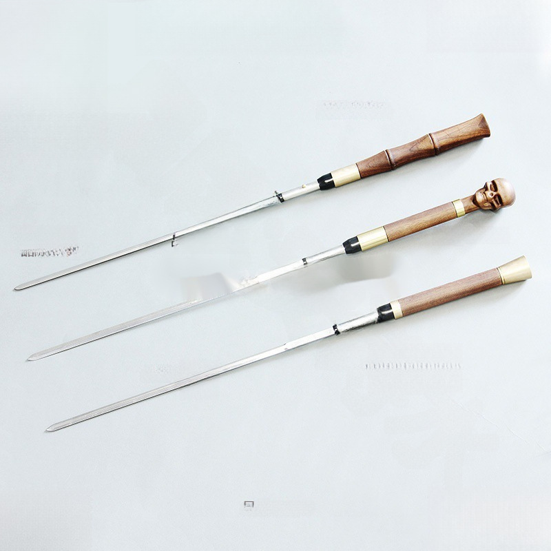 Self-Defense Umbrella with Retractable Sword Blade for Men, Unedged Craft, Creative Samurai Personalized Umbrella, Dual-Purpose Sword