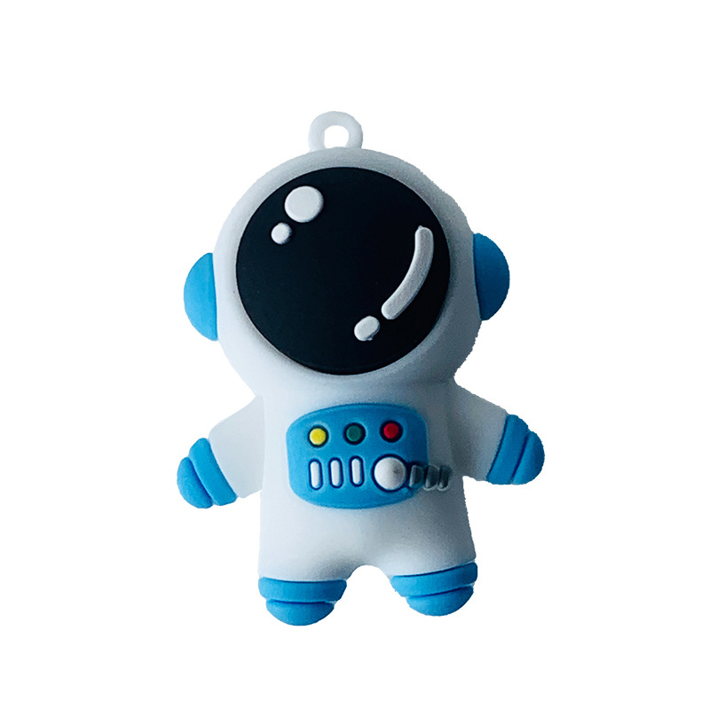 Silicona Bob Esponja Dibujos animados colgante flotante pecera buzo azul gordo pato rojo astronauta decoración de paisaje