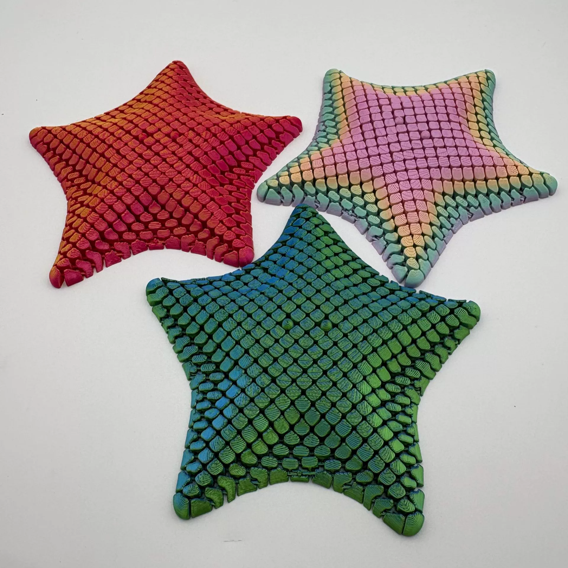 Кросс-бордерные 3D-печатные морские звёзды, украшения в виде морских животных, детские игрушки оптом, подвижные соединения, антистрессовые игрушки, подарки