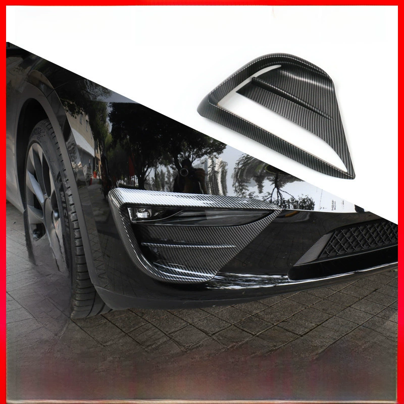 Compatible Tesla, modified decorations with accessories carbon fibre