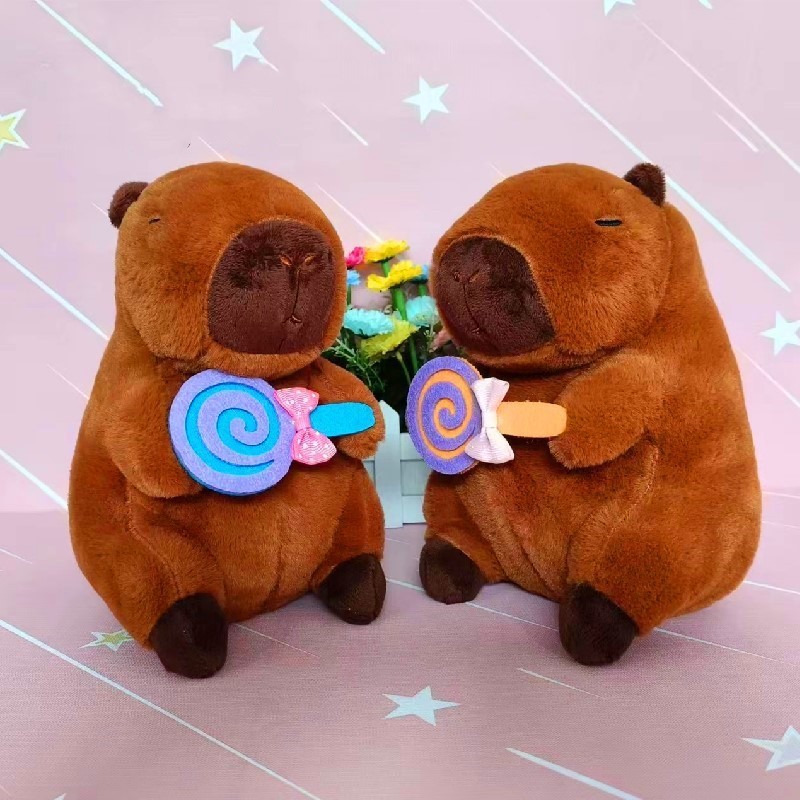 Juguetes de peluche lindos muñecas de frutas almohada muñeca agarra muñeca boda tira muñeca de tela muñeca estand juguetes regalos