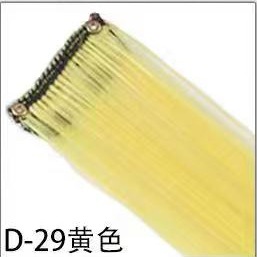 Pelucas de cabello de dama, pieza de seda a alta temperatura