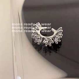 【新品抢先购】2021MONA同款新款耳夹网红新款潮锆石耳夹OP689546