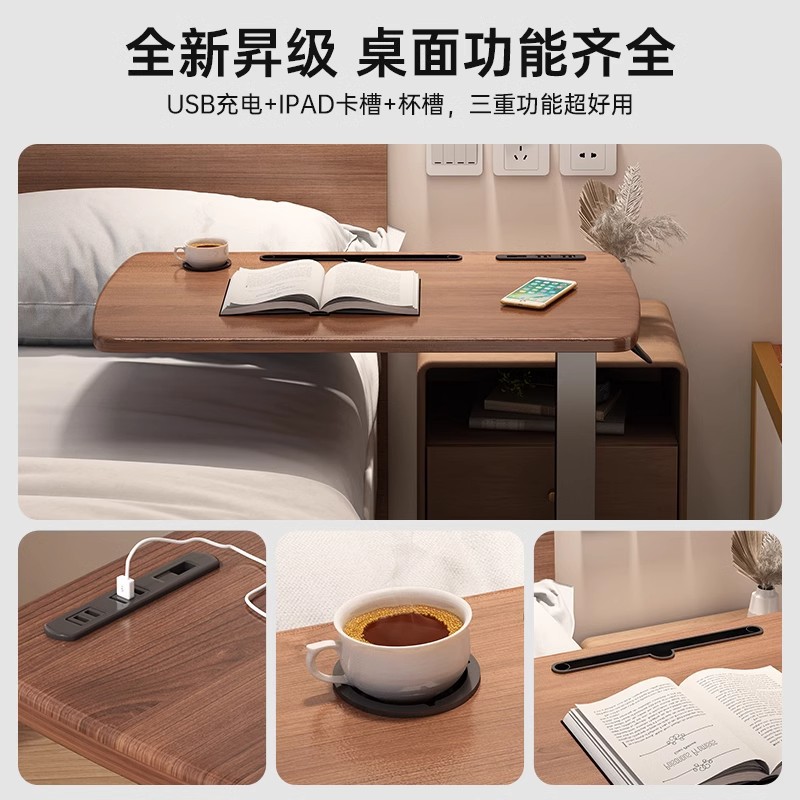 Xiangpei al por mayor mesas de cama elevables móviles mesas de computadora mesas plegables sofá casero mesas de estudio de dormitorios