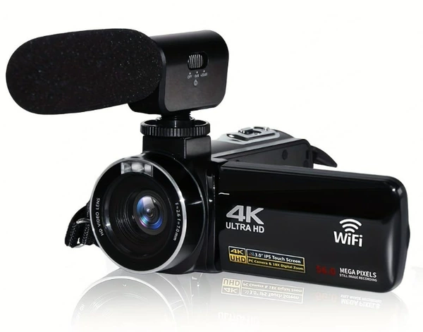Black microphone, English version