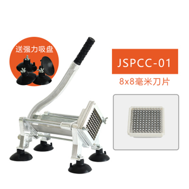 Hogar pepino rábano patata lechuga tira de la máquina papas fritas cortadora de patata cortadora máquina de corte al por mayor