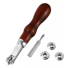 diy手工描线轮压线轮 划虚线轮 划线尖齿描线器点布打样滚记号轮