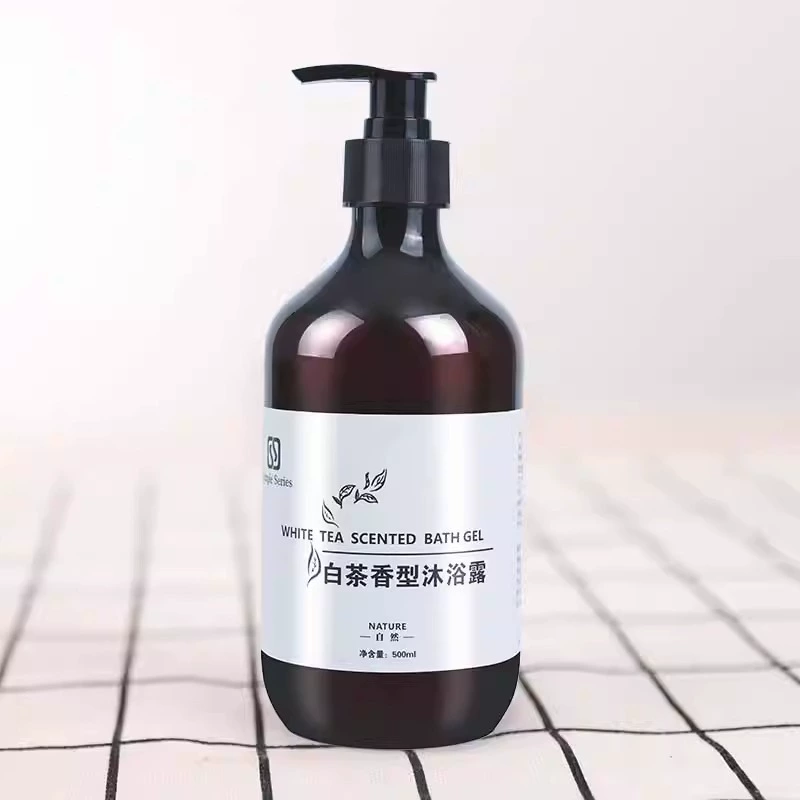 White tea for hotel, shampoo, shower gel, set, 300 ml