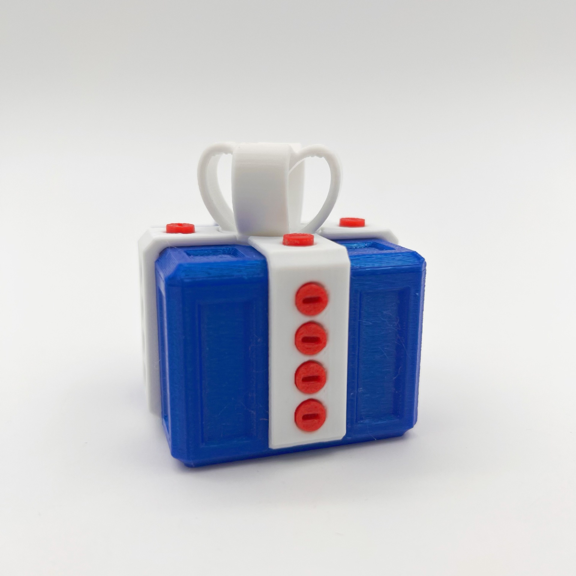 서프라이즈 박스 [블루+화이트+레드]