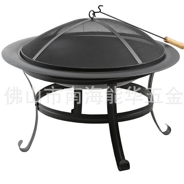 Nuevo calentador de 21,5 pulgadas estufa de ahorro de energía trípode redondo estufa de barbacoa hogar calentador al aire libre calentador de tres patas
