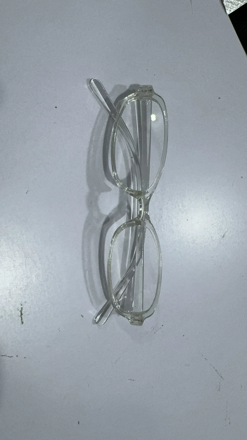 Retro yk2 Small-Face Myopia Glasses Frame, Plain Concave Flat-Lens, Lightweight 15 g