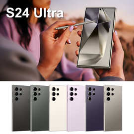 S24U跨境安卓超大屏高清7.3英寸智能手机2+16G全网通4G内置笔现货