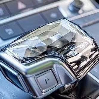 Cab and accessories — Crystal Gear Knob A4L A5 - audi-crystal-cover-unlabeled-audi-a4l-2017-2024-models