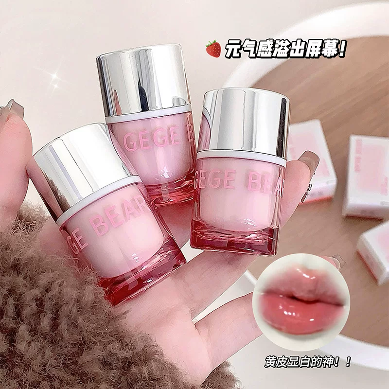 Gege bear Lip balm, lip gloss, lipstick, mirror effect